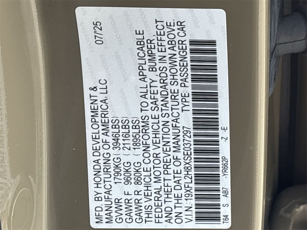 Thumbnail: 2025 Honda Civic - 19