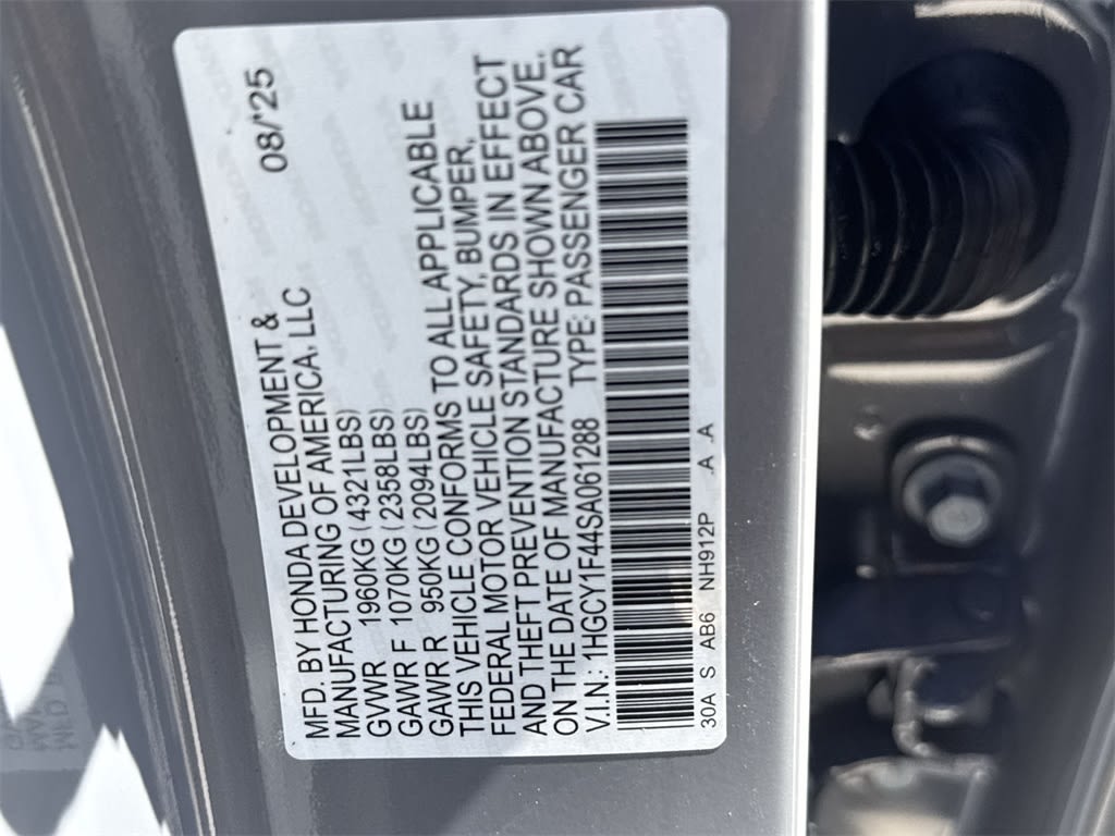 Thumbnail: 2025 Honda Accord - 19