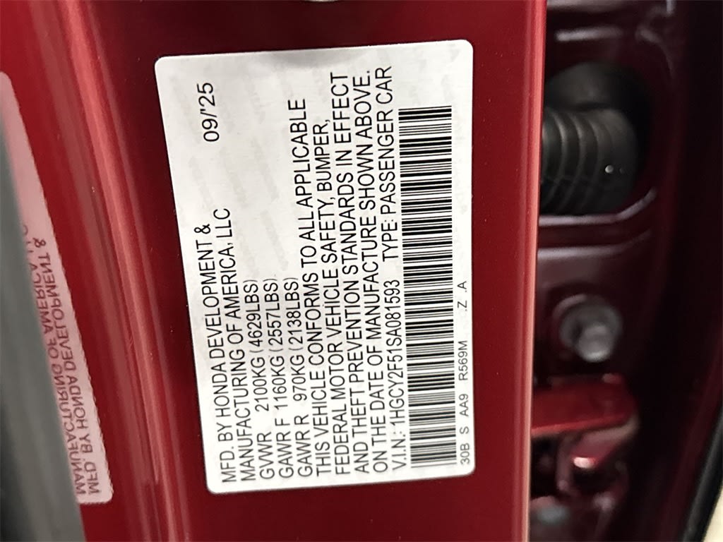 Thumbnail: 2025 Honda Accord - 18