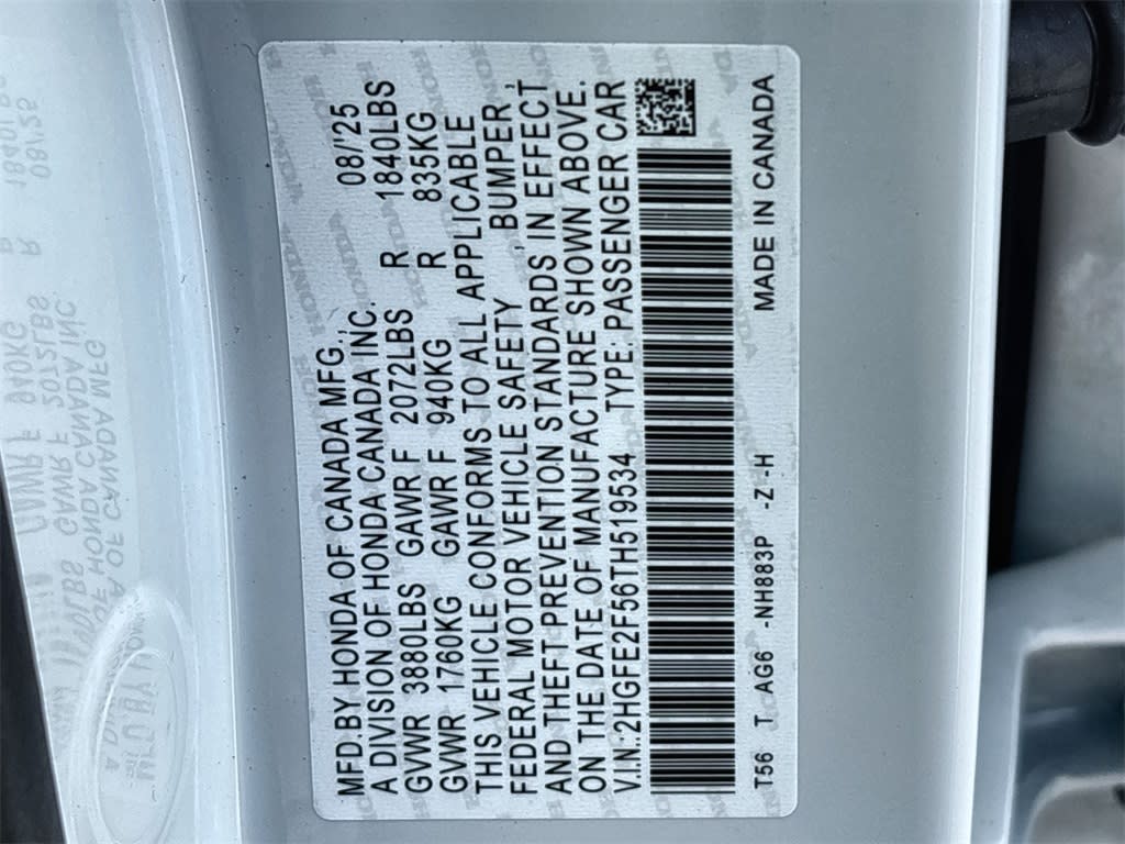 Thumbnail: 2026 Honda Civic - 18