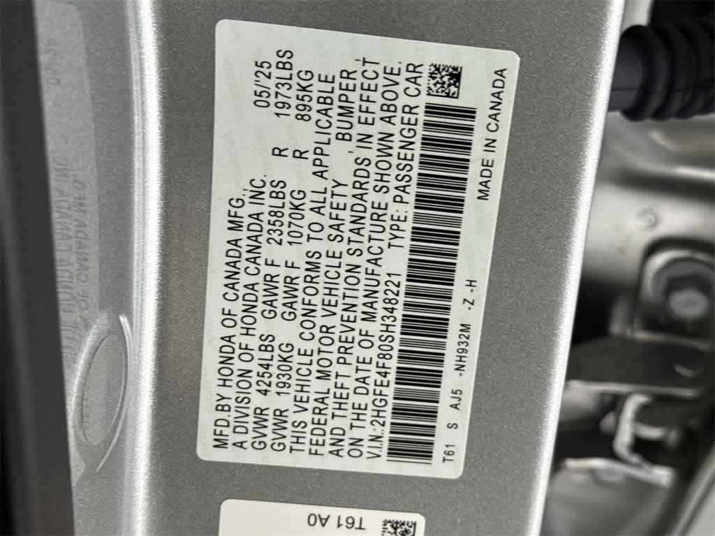 Thumbnail: 2025 Honda Civic - 19