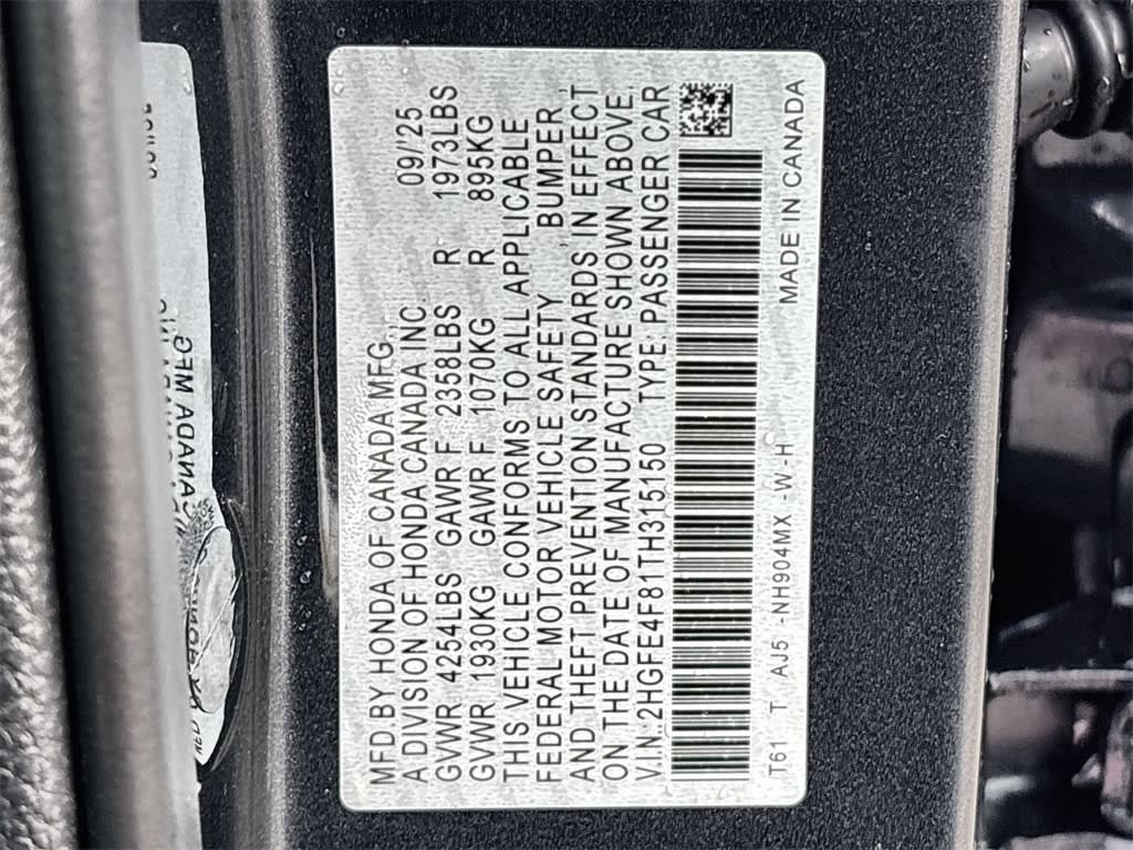 Thumbnail: 2026 Honda Civic - 18