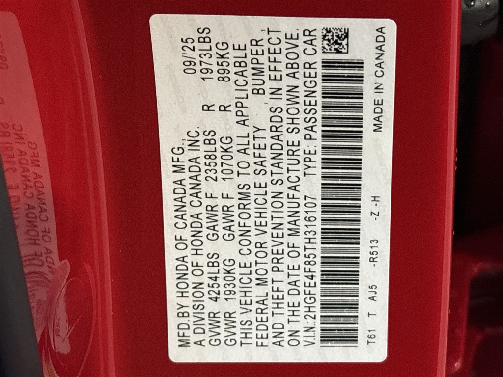 Thumbnail: 2026 Honda Civic - 18