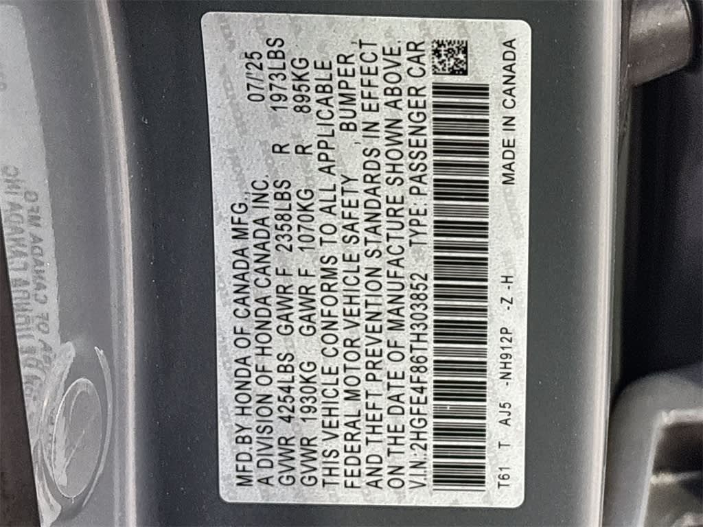 Thumbnail: 2026 Honda Civic - 17