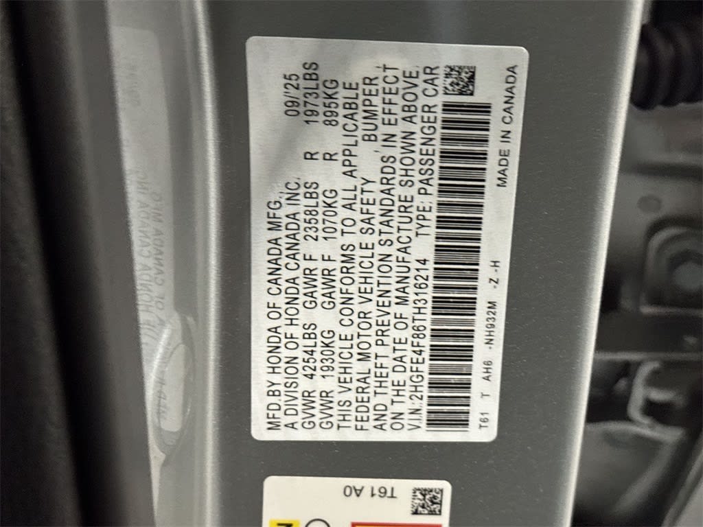 Thumbnail: 2026 Honda Civic - 19