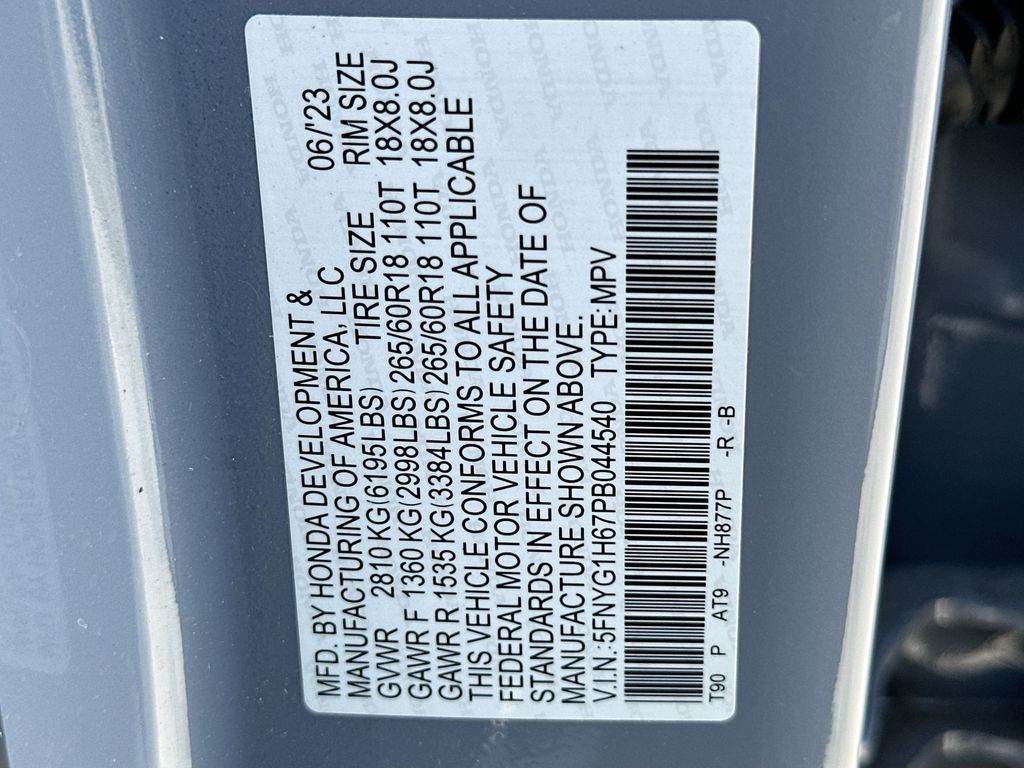 Thumbnail: 2023 Honda Pilot - 19