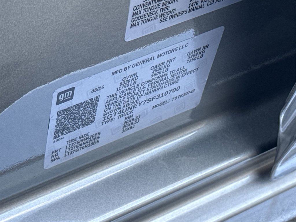 Thumbnail: 2025 GMC Sierra 2500 - 19