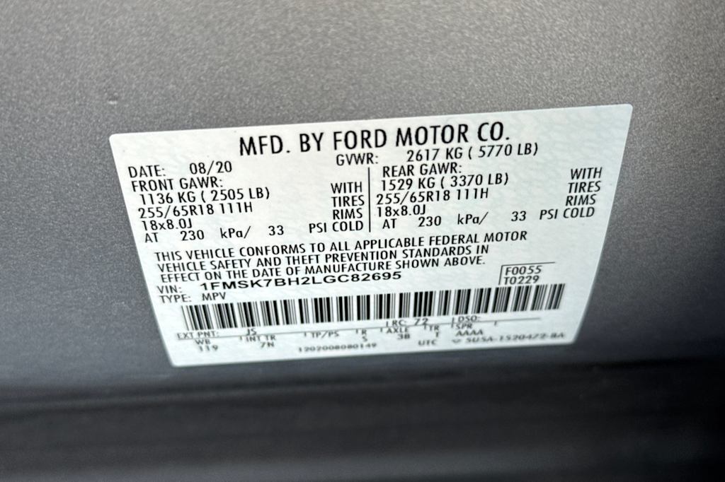 Thumbnail: 2020 Ford Explorer - 17