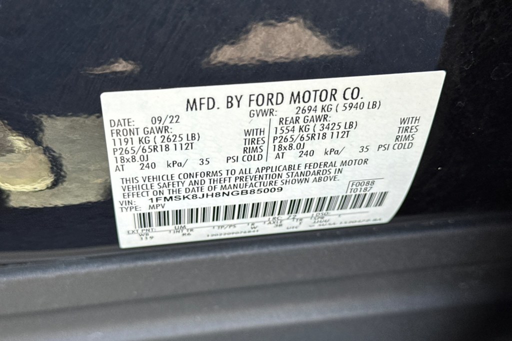 Thumbnail: 2022 Ford Explorer - 30