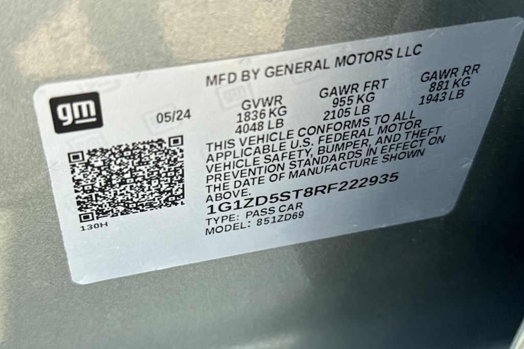 Thumbnail: 2024 Chevrolet Malibu - 17