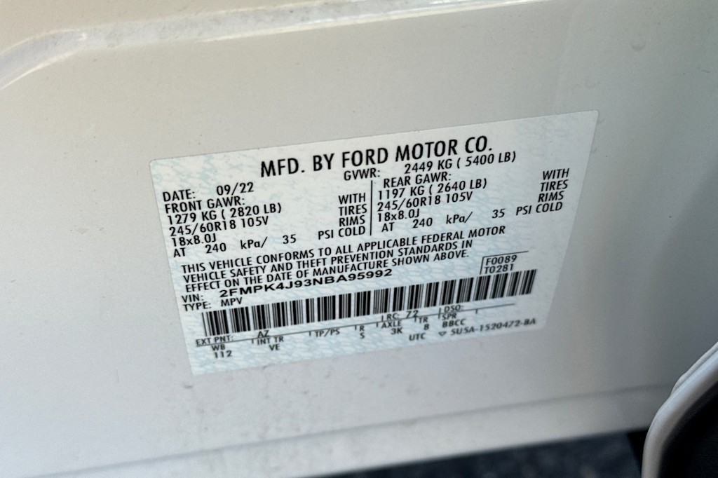 Thumbnail: 2022 Ford Edge - 17