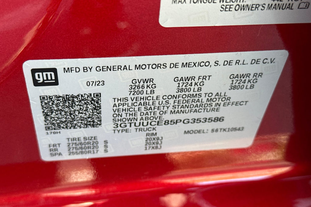 Thumbnail: 2023 GMC Sierra 1500 - 14