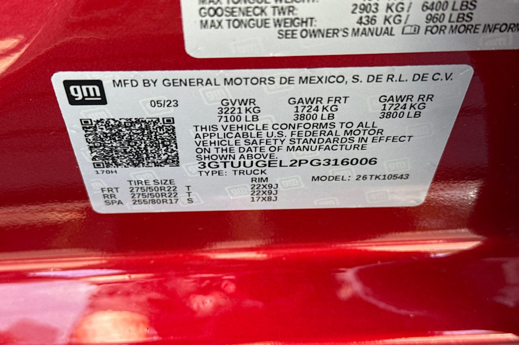 Thumbnail: 2023 GMC Sierra 1500 - 16