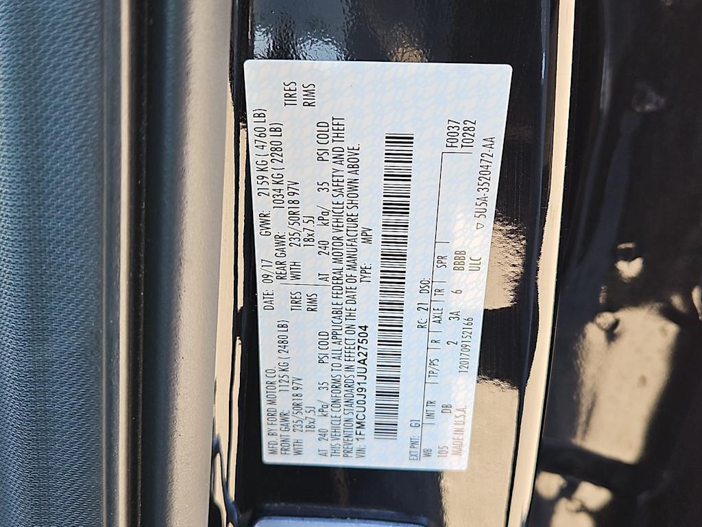 Thumbnail: 2018 Ford Escape - 20