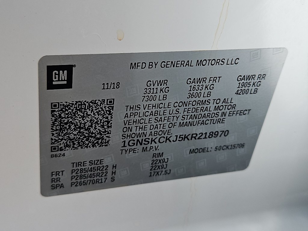 Thumbnail: 2019 Chevrolet Tahoe - 18