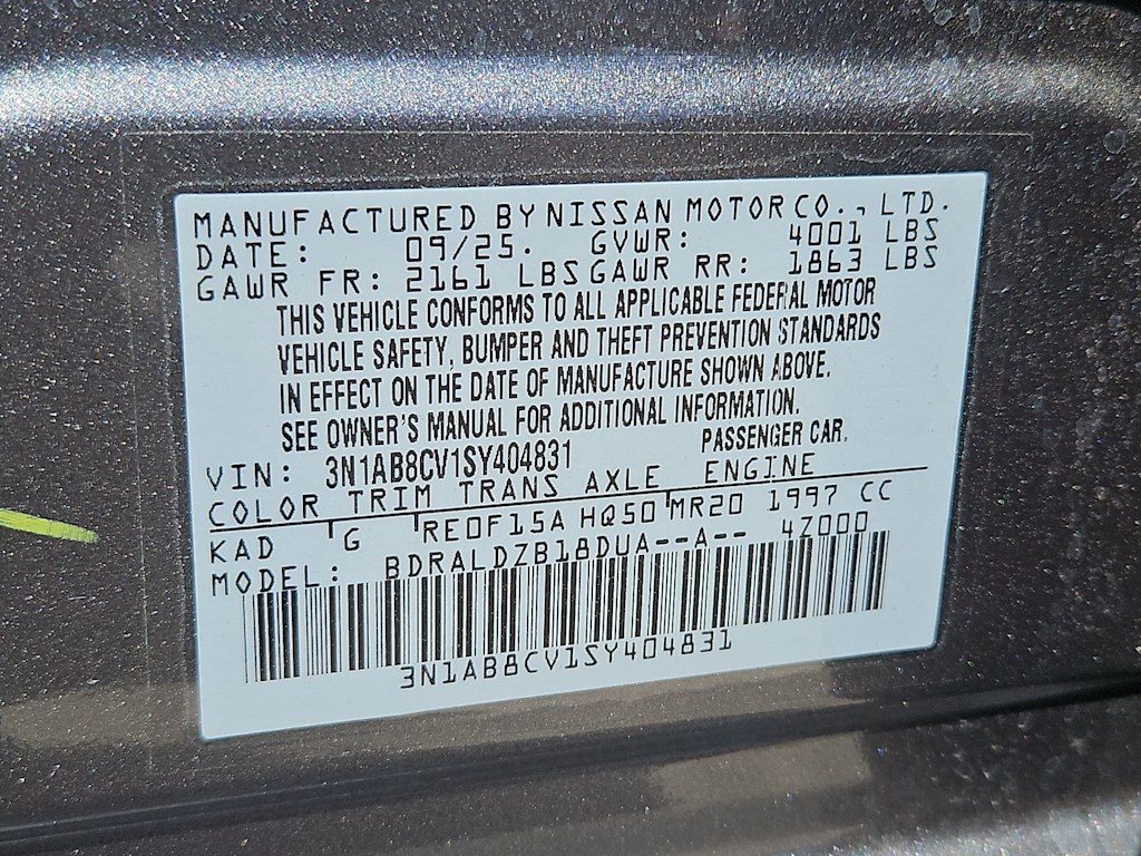 Thumbnail: 2025 Nissan Sentra - 19