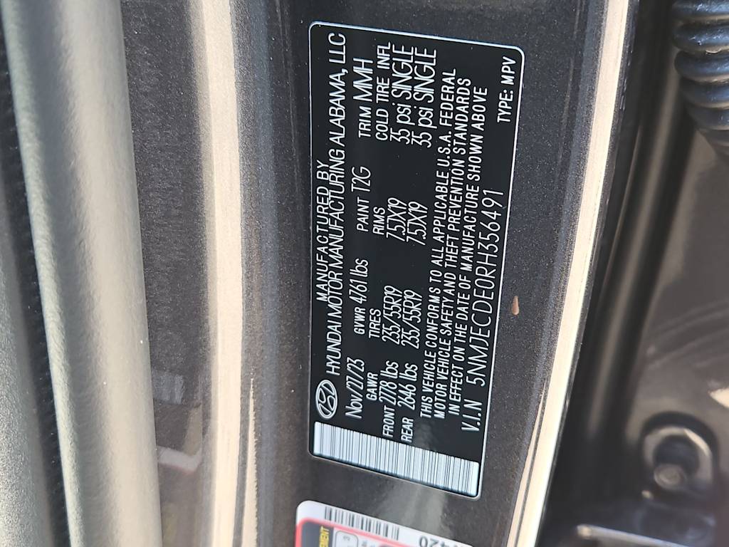 Thumbnail: 2024 Hyundai Tucson - 19