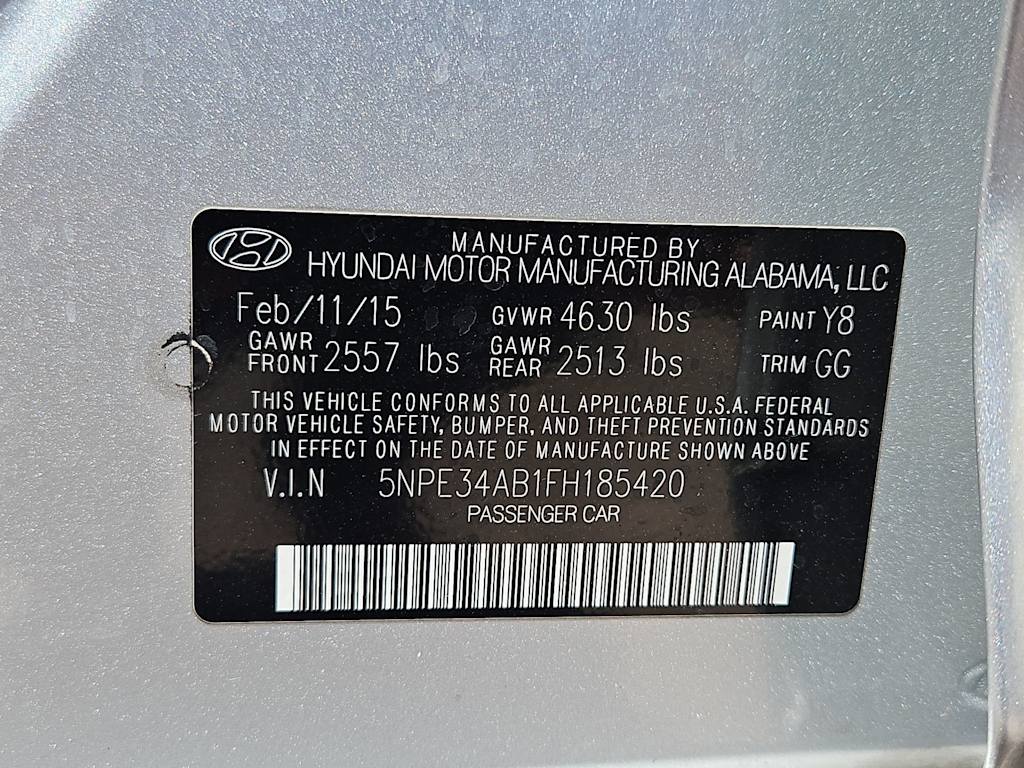 Thumbnail: 2015 Hyundai Sonata - 20