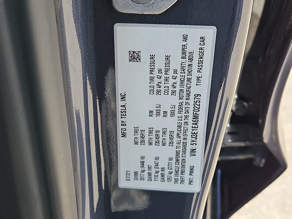 Thumbnail: 2021 Tesla Model 3 - 16
