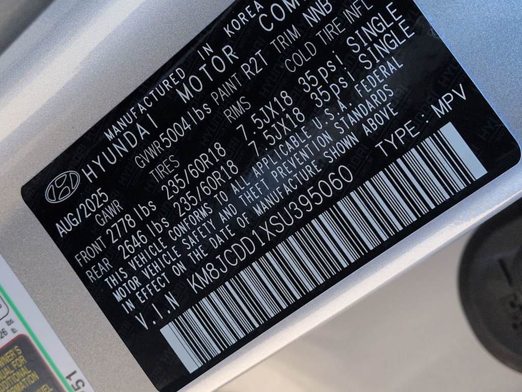 Thumbnail: 2025 Hyundai Tucson - 19