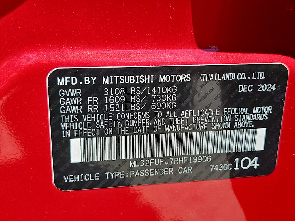 Thumbnail: 2024 Mitsubishi Mirage G4 - 19
