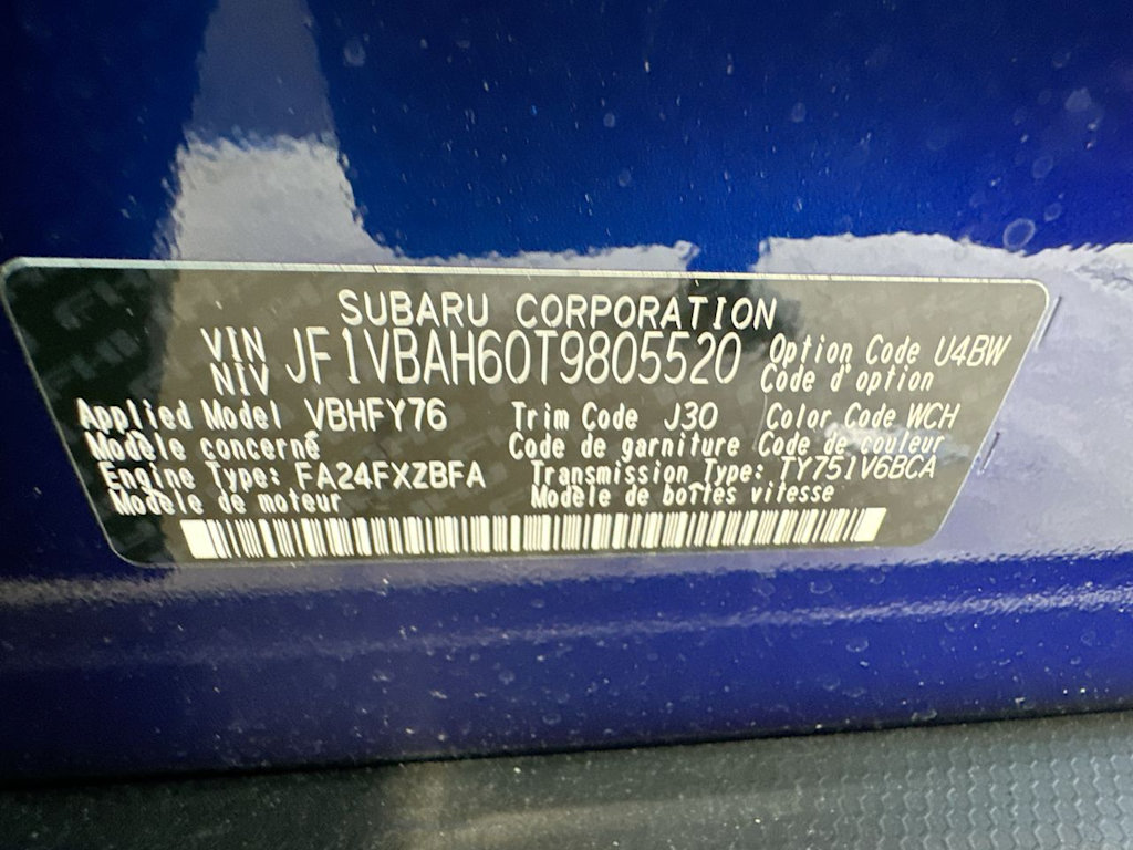 Thumbnail: 2026 Subaru WRX - 19