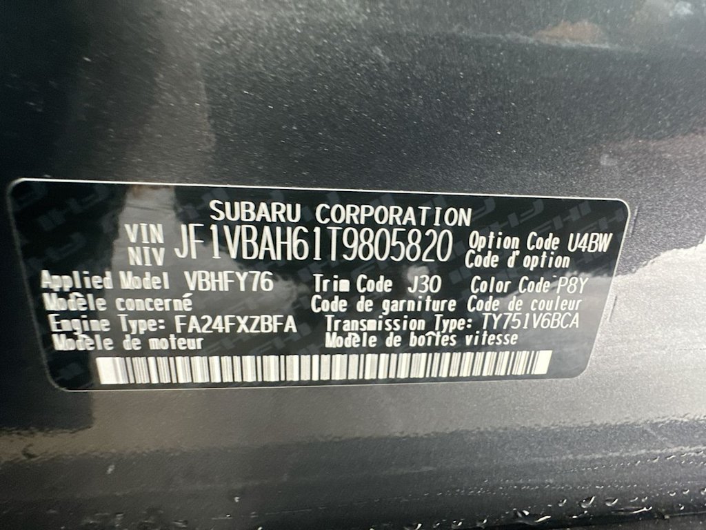 Thumbnail: 2026 Subaru WRX - 18