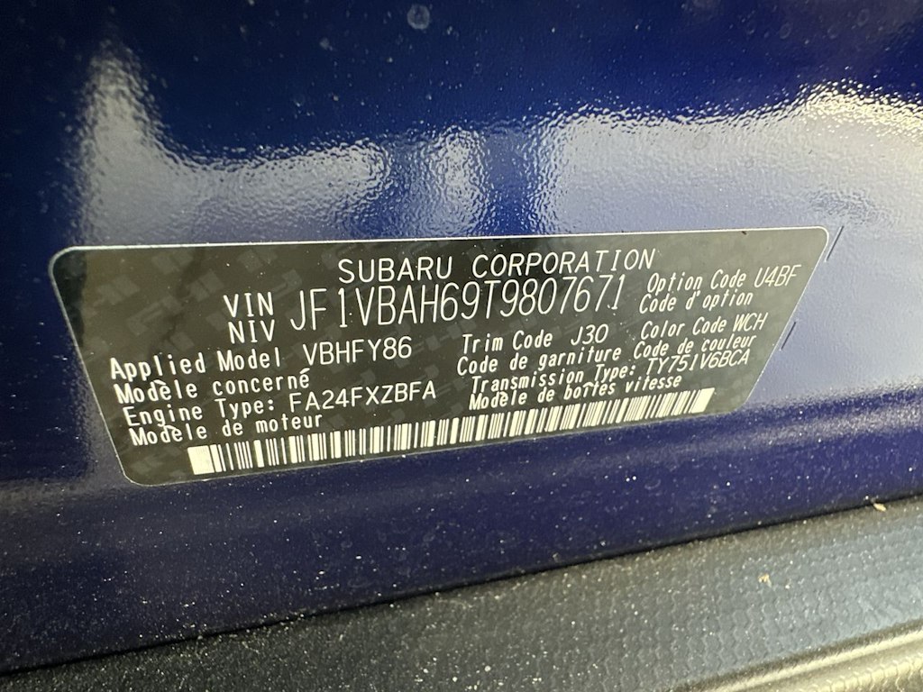 Thumbnail: 2026 Subaru WRX - 18