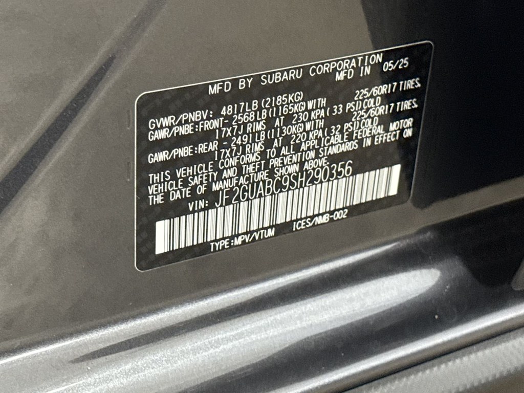 Thumbnail: 2025 Subaru Crosstrek - 19