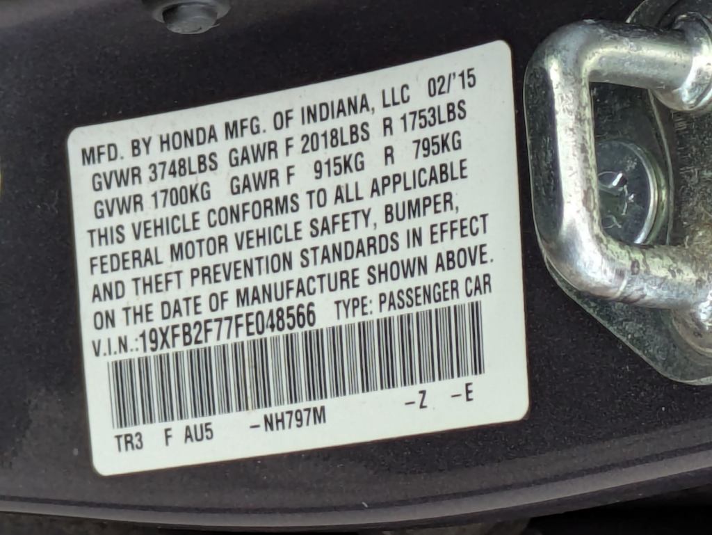 Thumbnail: 2015 Honda Civic - 18