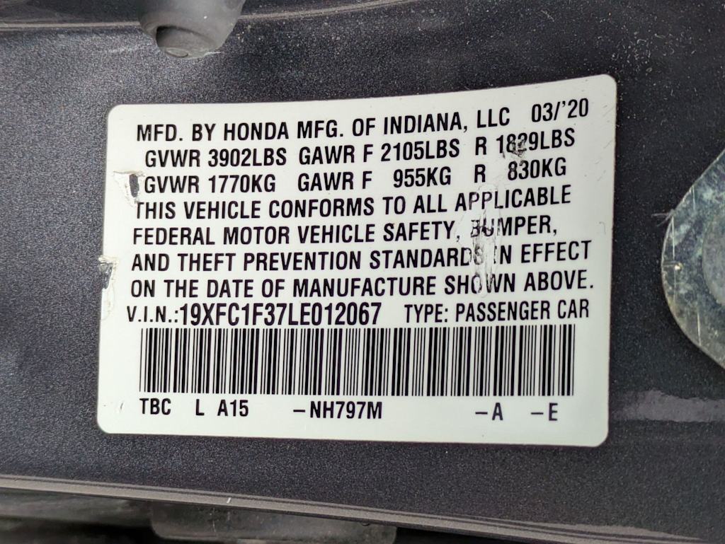 Thumbnail: 2020 Honda Civic - 19