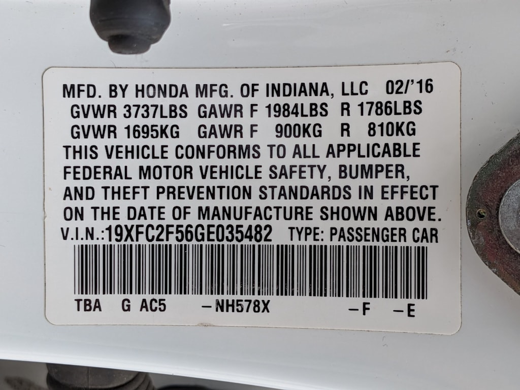 Thumbnail: 2016 Honda Civic - 19
