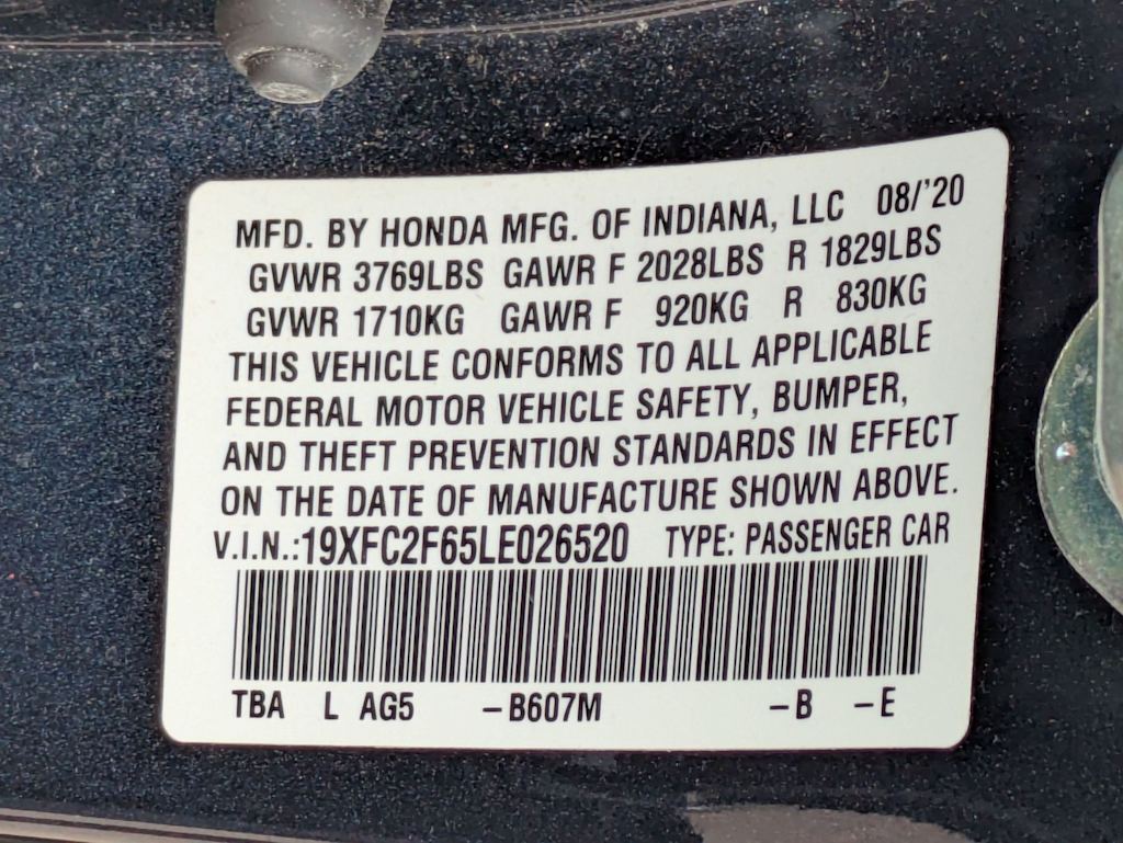 Thumbnail: 2020 Honda Civic - 17