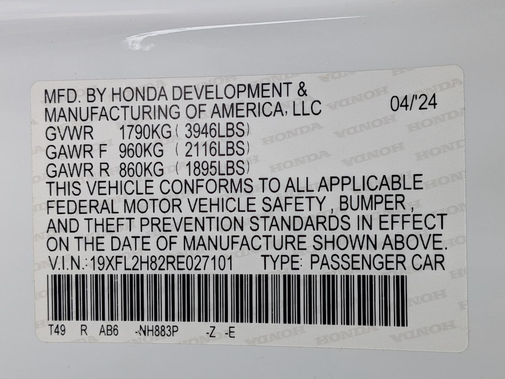 Thumbnail: 2024 Honda Civic - 18