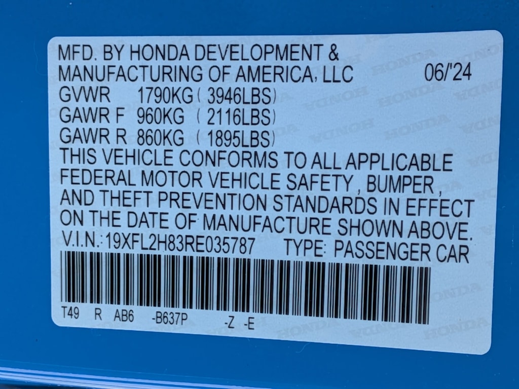 Thumbnail: 2024 Honda Civic - 18