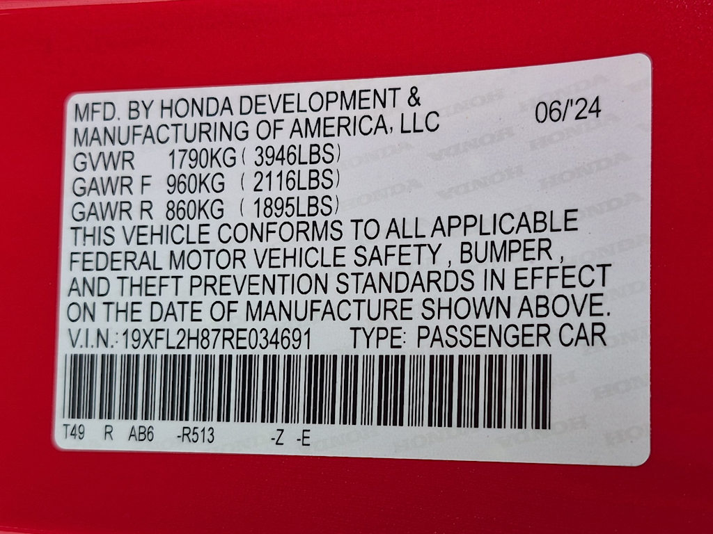 Thumbnail: 2024 Honda Civic - 18