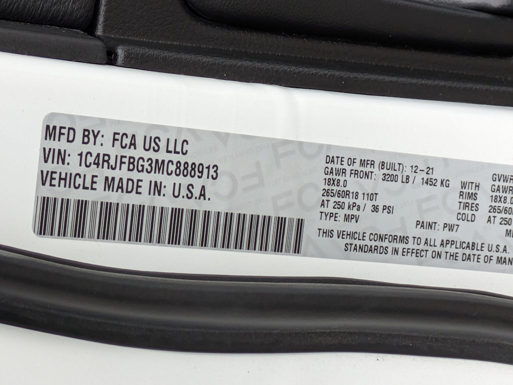 Thumbnail: 2021 Jeep Grand Cherokee - 18