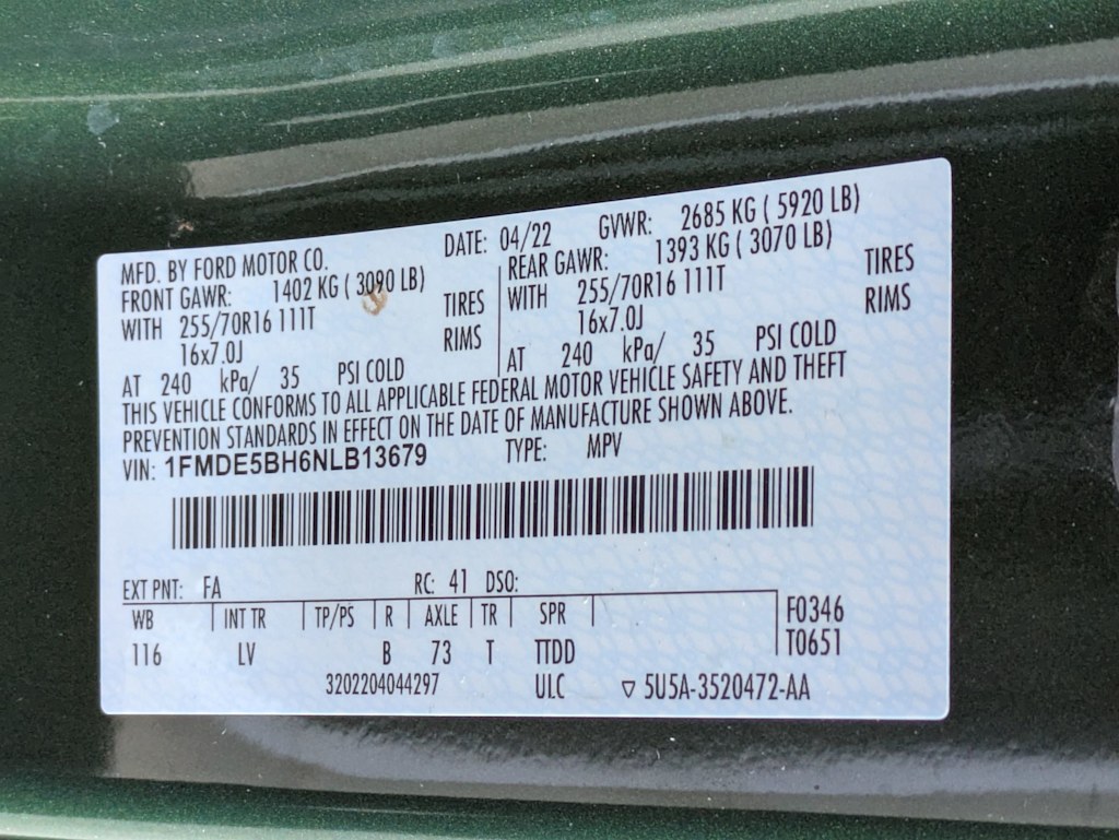 Thumbnail: 2022 Ford Bronco - 16