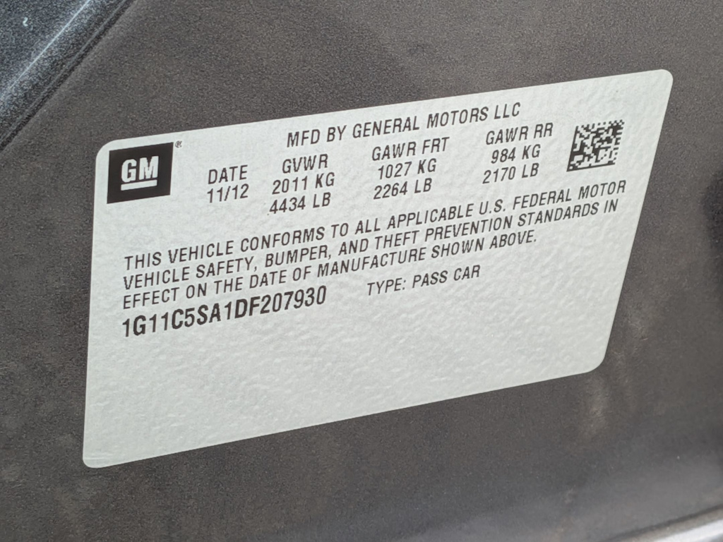 Thumbnail: 2013 Chevrolet Malibu - 18