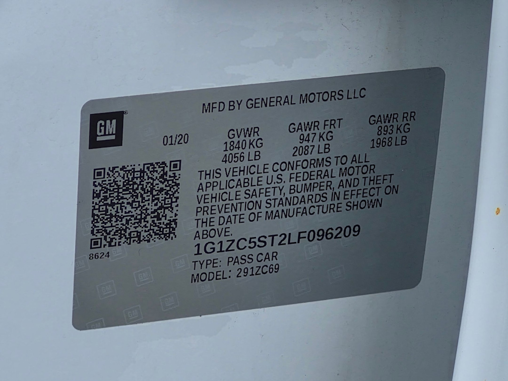 Thumbnail: 2020 Chevrolet Malibu - 18