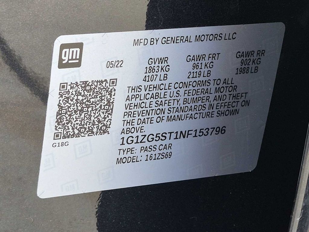Thumbnail: 2022 Chevrolet Malibu - 56