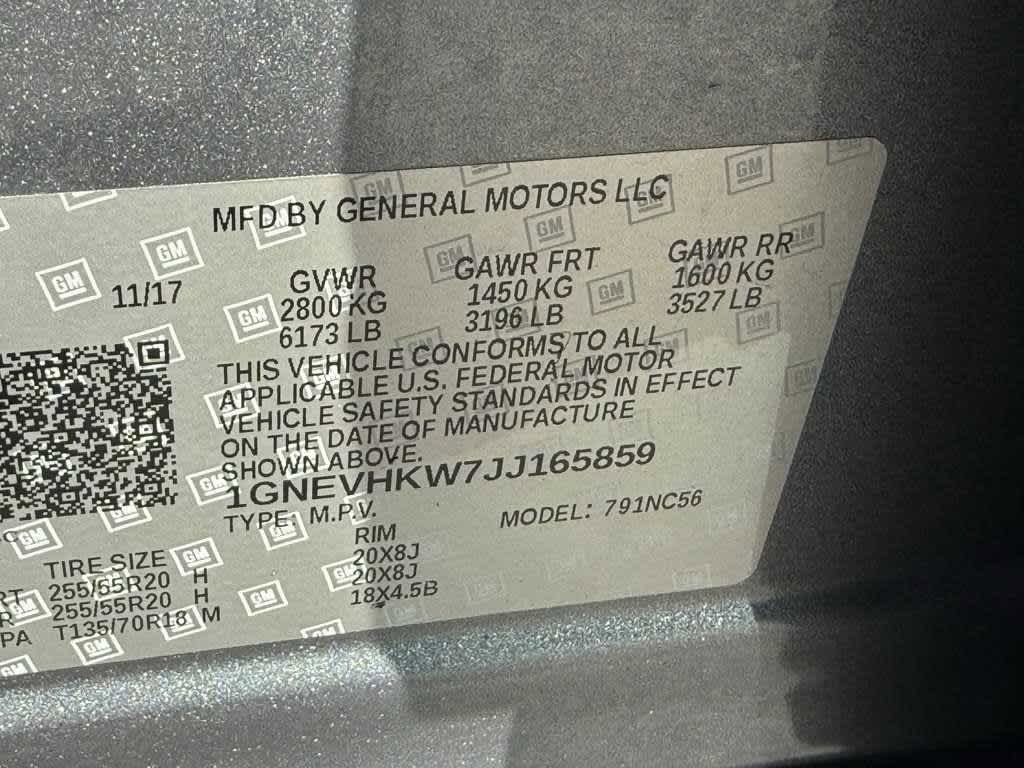 Thumbnail: 2018 Chevrolet Traverse - 16