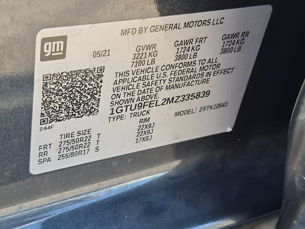 Thumbnail: 2021 GMC Sierra 1500 - 17