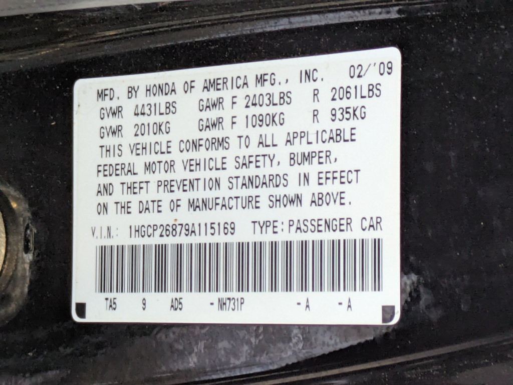 Thumbnail: 2009 Honda Accord - 18