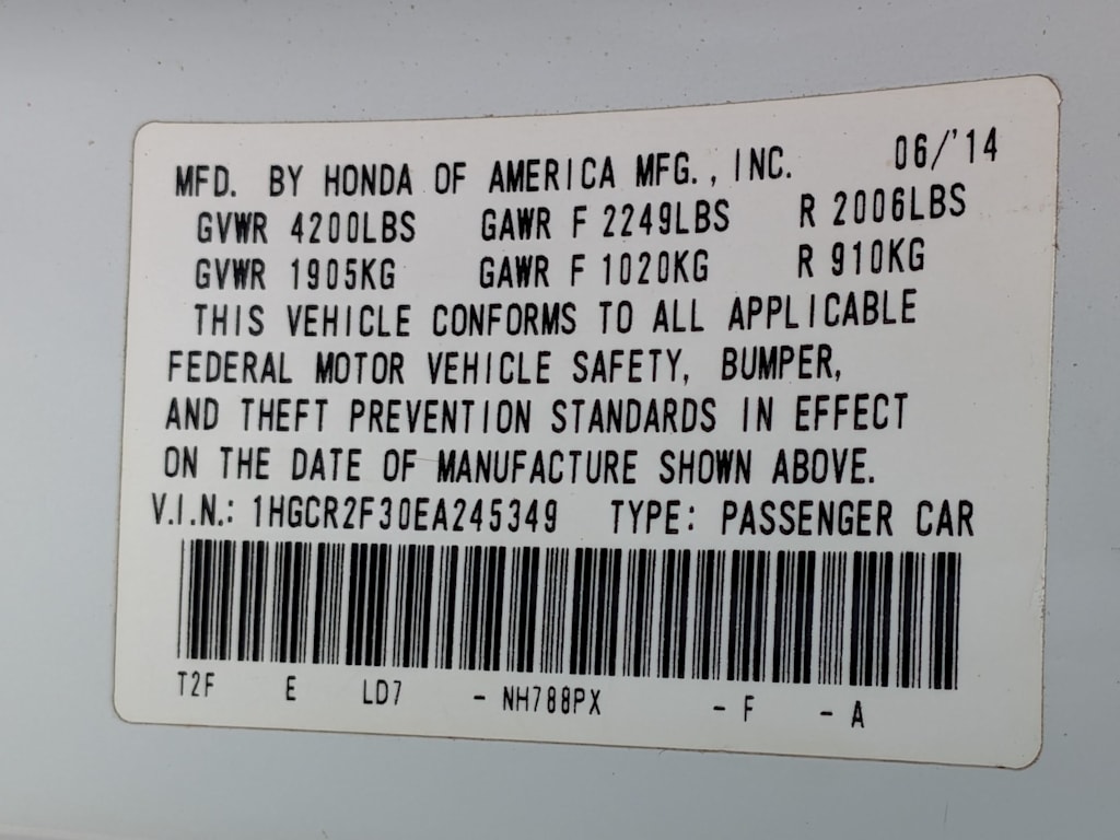 Thumbnail: 2014 Honda Accord - 17