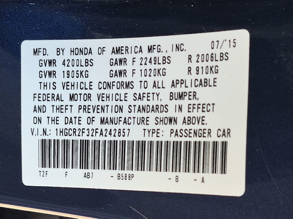 Thumbnail: 2015 Honda Accord - 18
