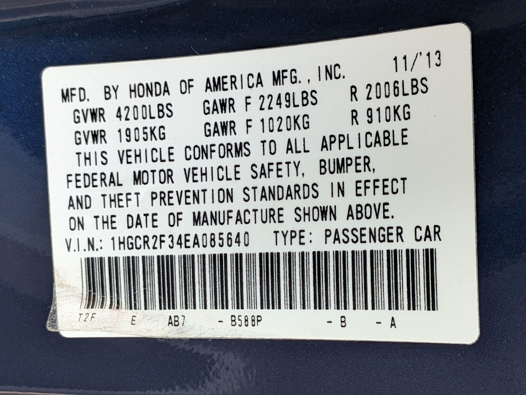 Thumbnail: 2014 Honda Accord - 19
