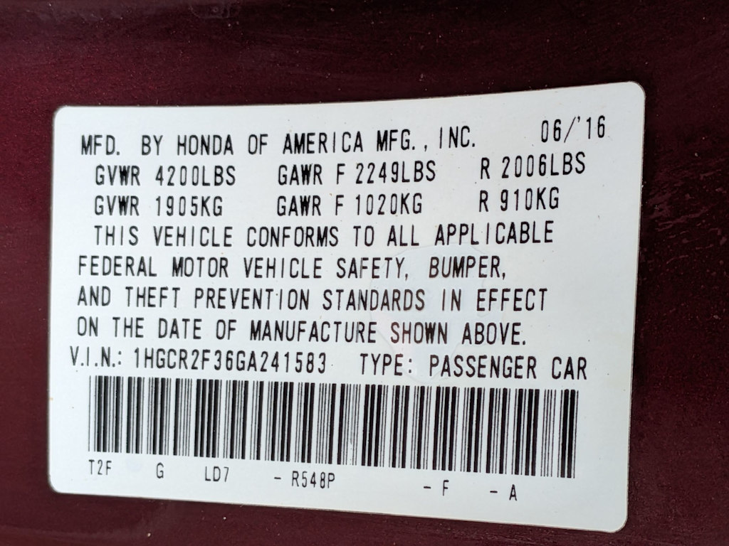 Thumbnail: 2016 Honda Accord - 18