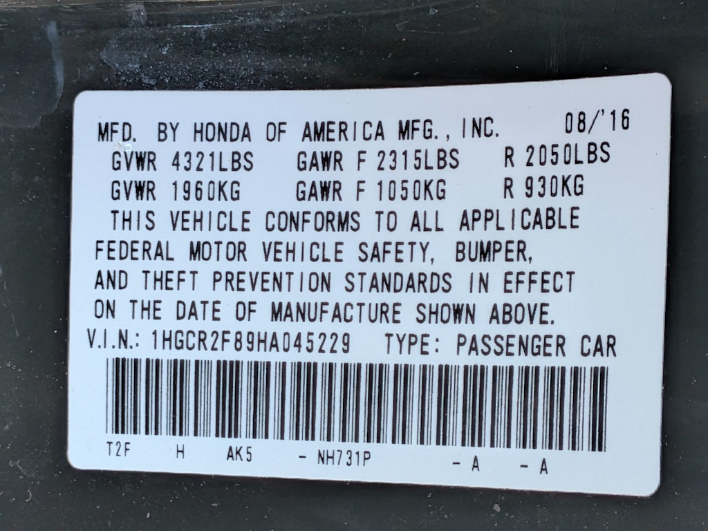Thumbnail: 2017 Honda Accord - 17