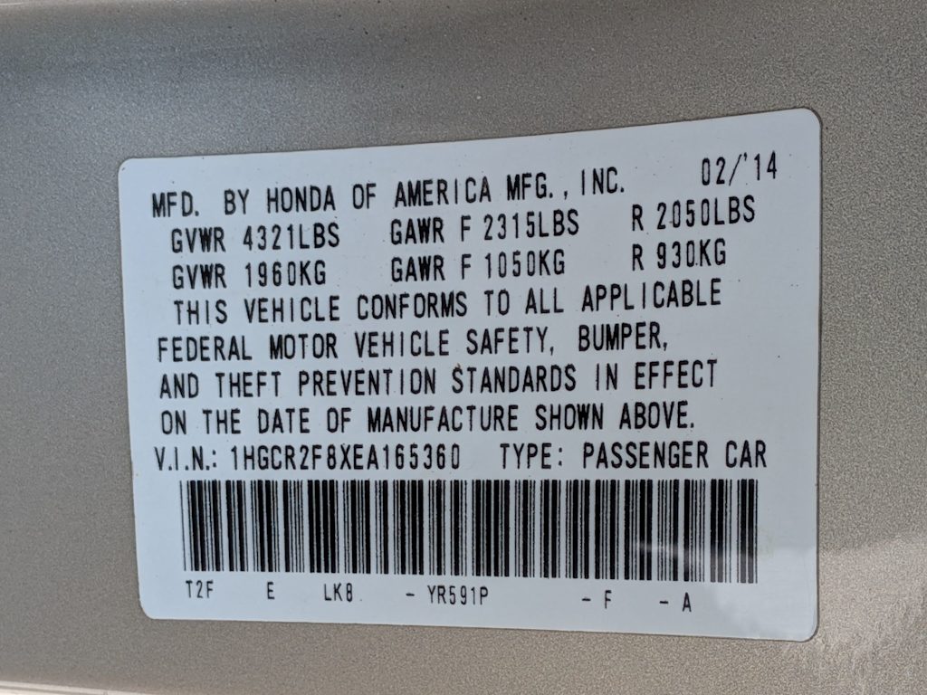 Thumbnail: 2014 Honda Accord - 19